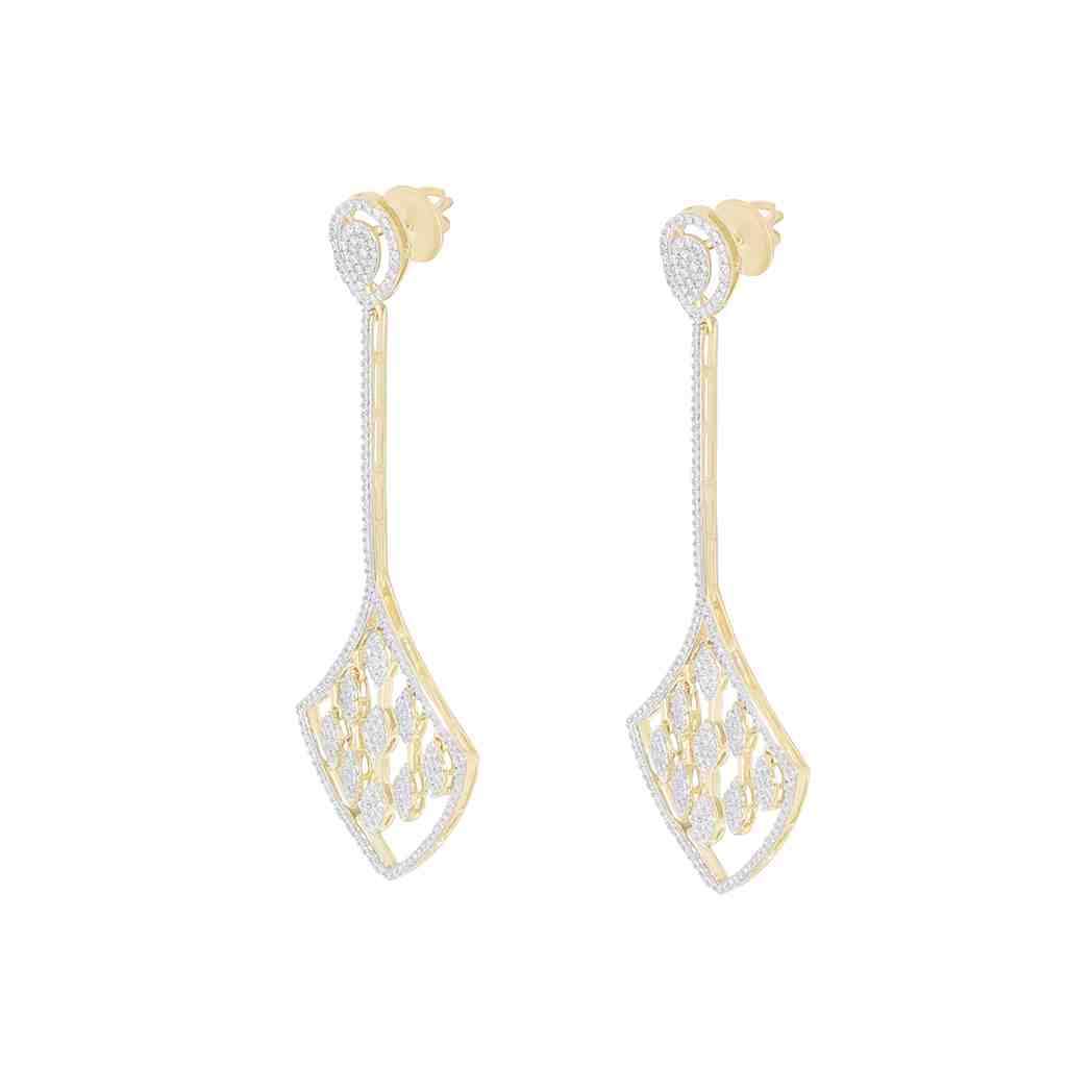 Diamond Drop Earrings ER21415A